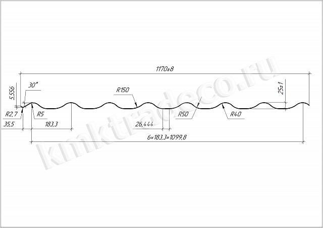 Металлочерепица Супермонтеррей Полиэстер 0.45 