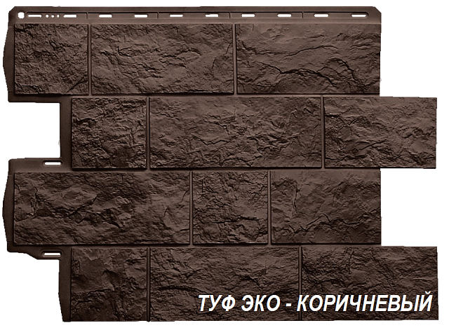 Фасадная панель Альта-Профиль Туф ЭКО
