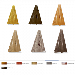 Сайдинг "Корабельная доска Printech"