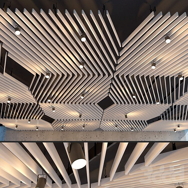 Кубовая рейка в Ral