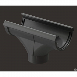 Воронка желоба водосточная система Lux Дёке