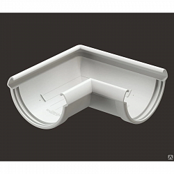 Угловой элемент 90 водосточная система Lux Дёке