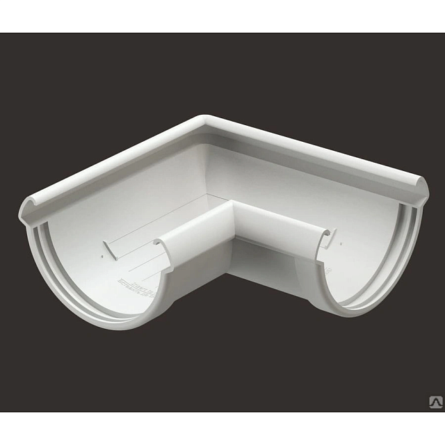 Угловой элемент 90 водосточная система Lux Дёке