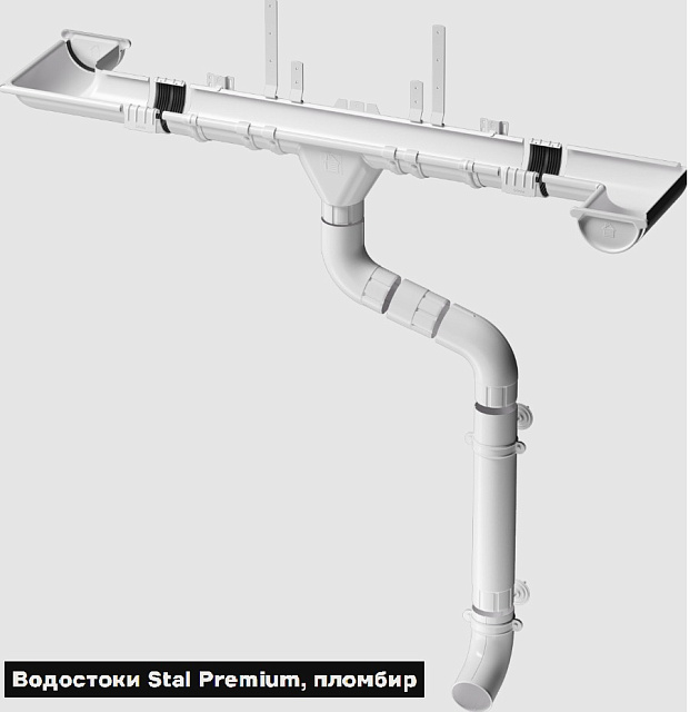 Водосточка docke металлическая
