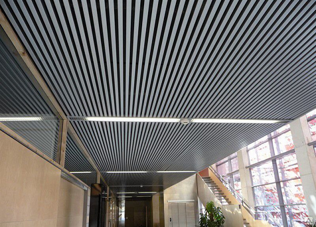 Кубовая рейка в Ral