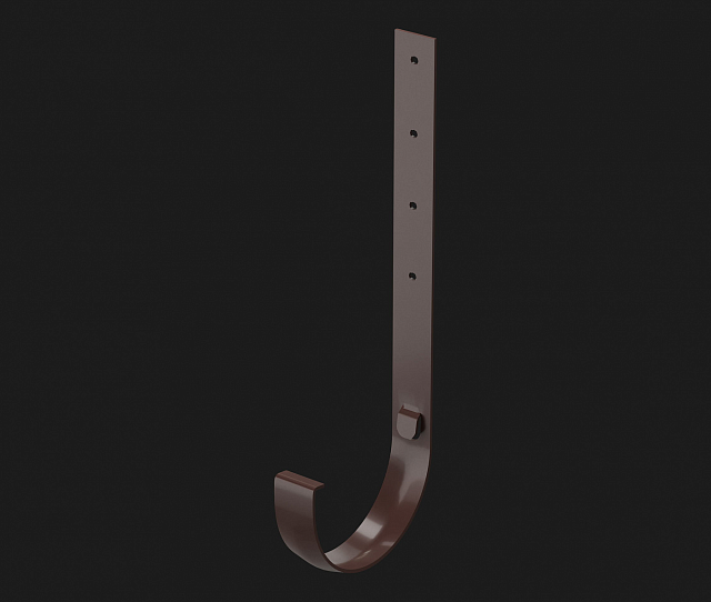 Кронштейн желоба металлический водосточная система Premium Дёке