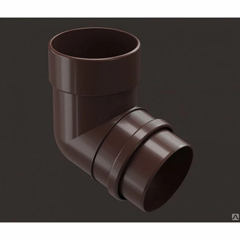 Колено 72 водосточная система Lux Дёке