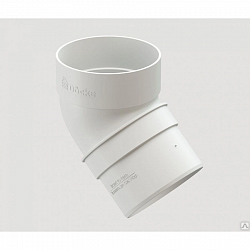 Колено 45 водосточная система Дёке