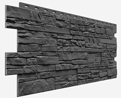 Фасадная панель Docke Алтай, Графит