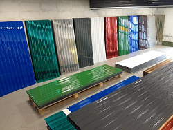 Профлист пэт (пластик), 3м, толщиной 1мм