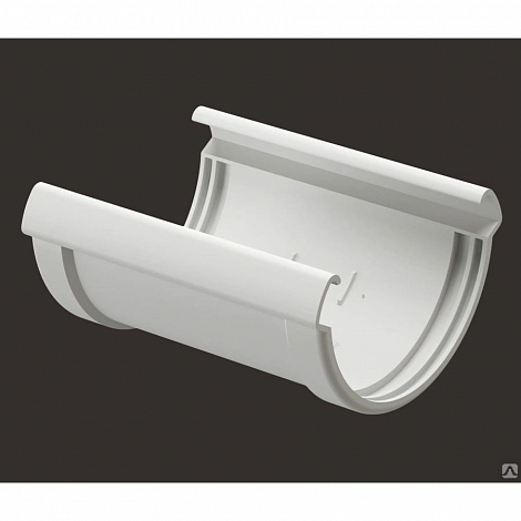 Соединитель желоба водосточная система Lux Дёке