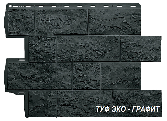 Фасадная панель Альта-Профиль Туф ЭКО