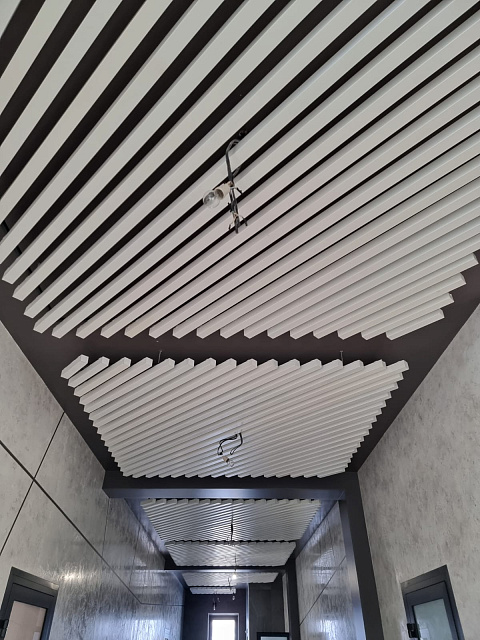 Кубовая рейка в Ral