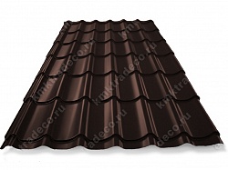 Металлочерепица Эконом Супермонтеррей Полиэстер 0.4 
