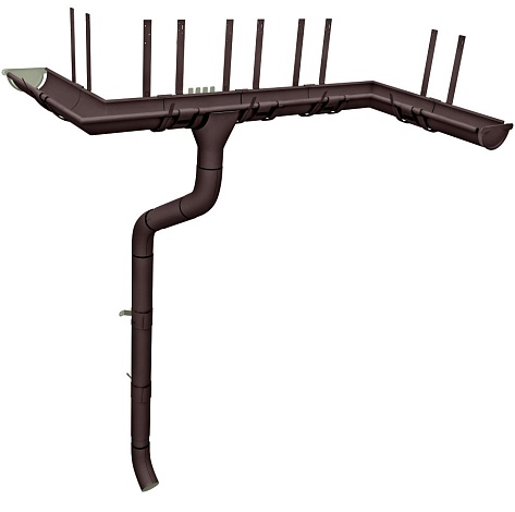 Комплект водосточной системы Grand Line стандарт 