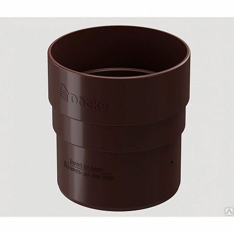 Муфта соеденительная водосточная система Premium Дёке