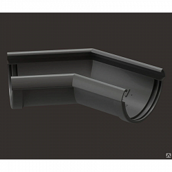 Угловой элемент 135 водосточная система Lux Дёке