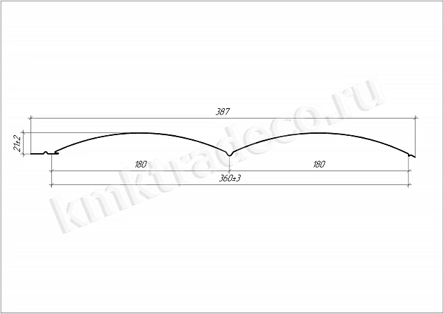 Сайдинг "Бревно Полиэстер"