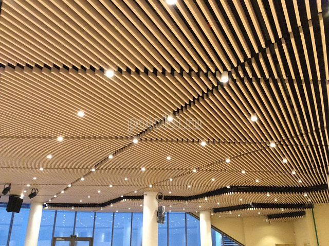 Кубовая рейка в Ral