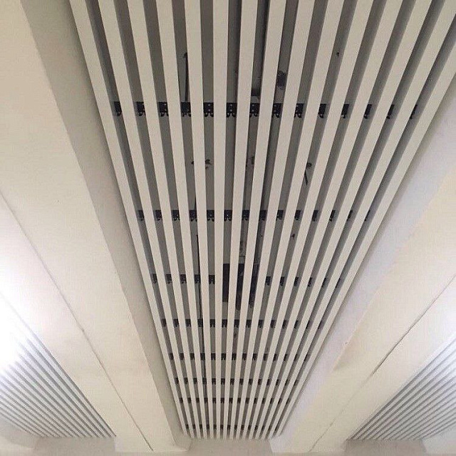 Кубовая рейка в Ral